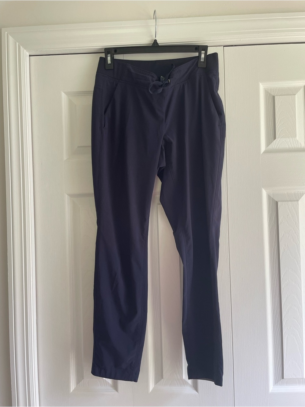 Athleta Navy Drawstring Track Pants
